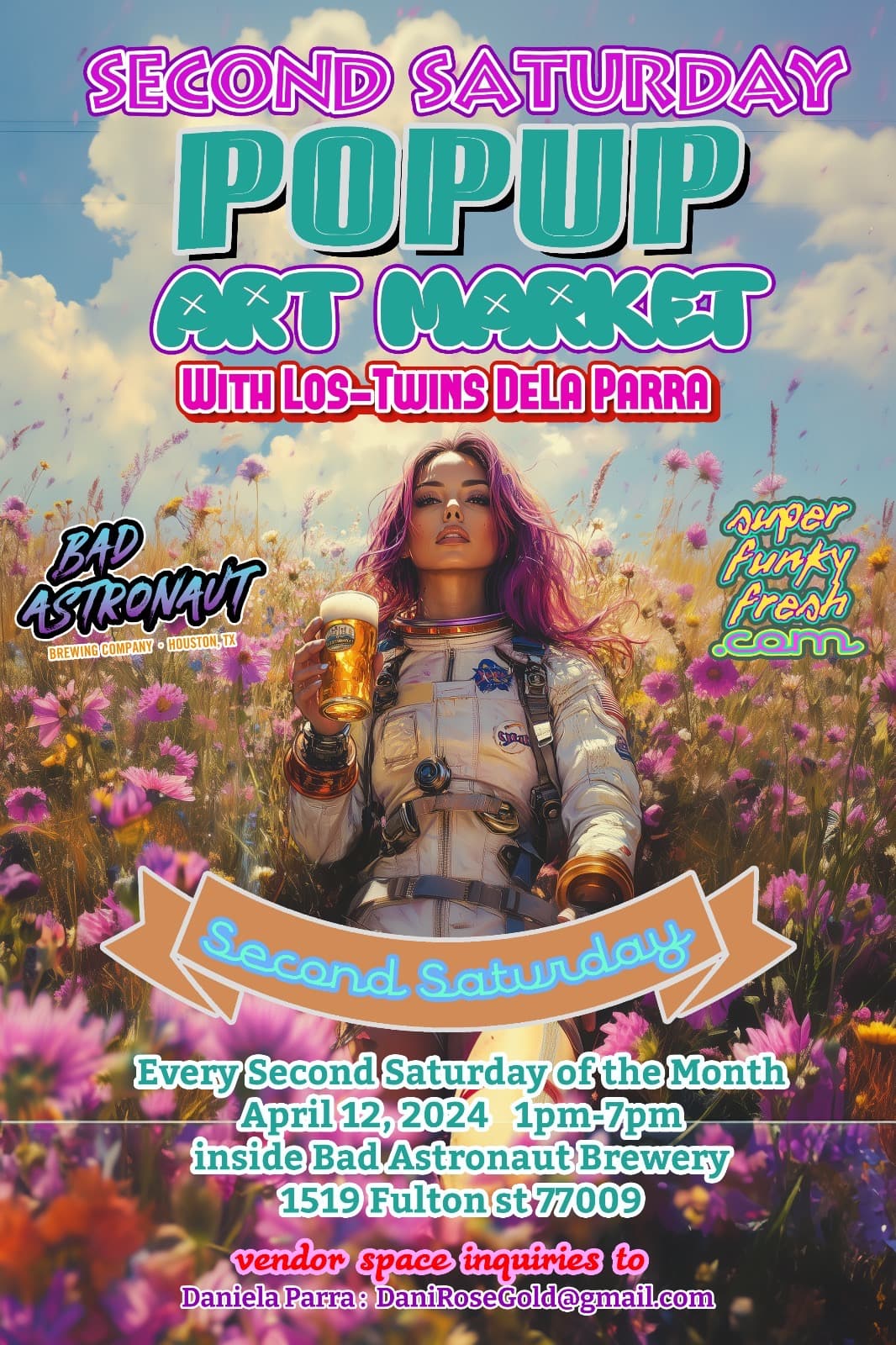 Second Saturday POP UP ART MARKET