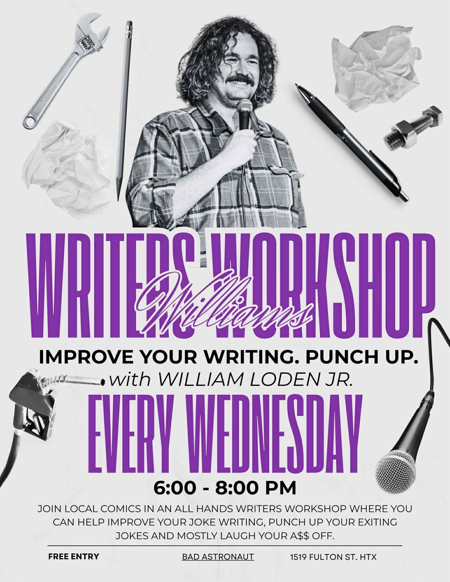 Williams Writers Workshop: Comedy Writers Room