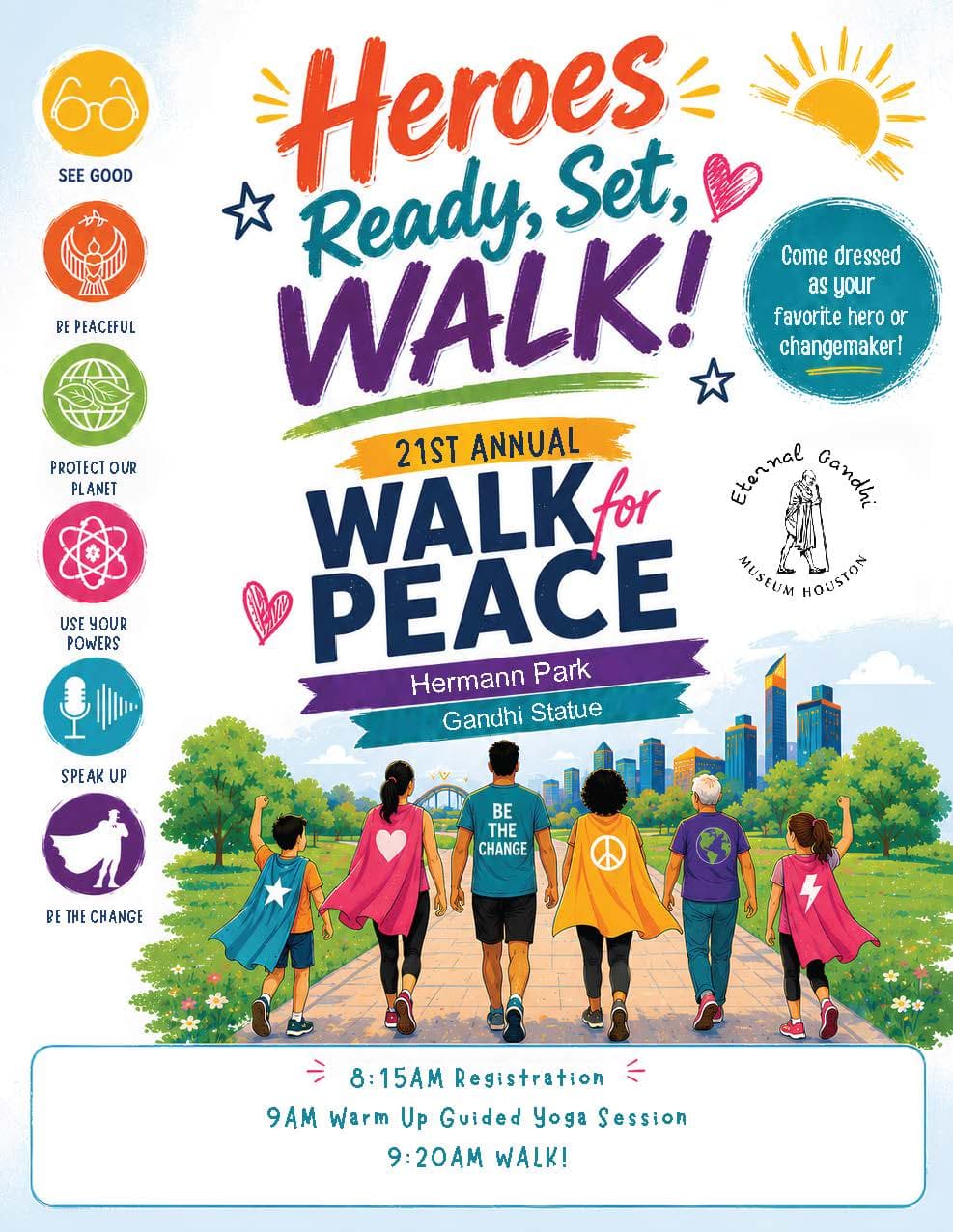 21st Annual 5K Walk for Peace