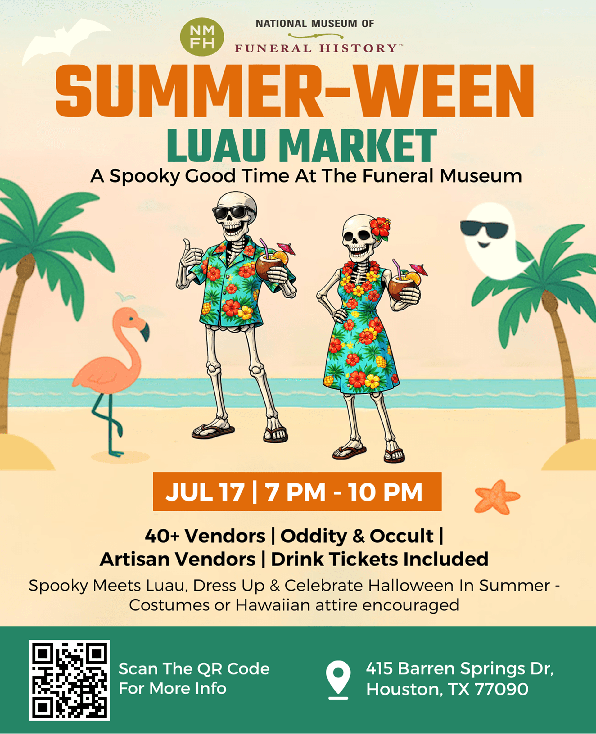SUMMER-WEEN LUAU MARKET