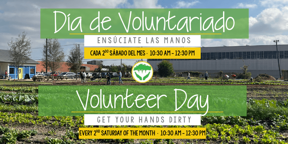 Farm Volunteer Day – Dia de Voluntariado Granjero